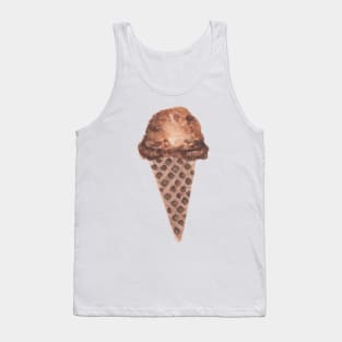 Chocolate ice cream cone Tank Top